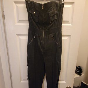 Bebe Linen Jumpsuit